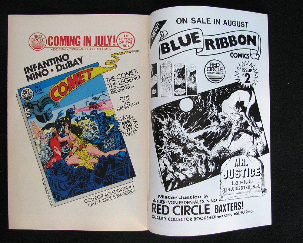 BLUE RIBBON COMICS # 1 (1983) NM- - Image 11