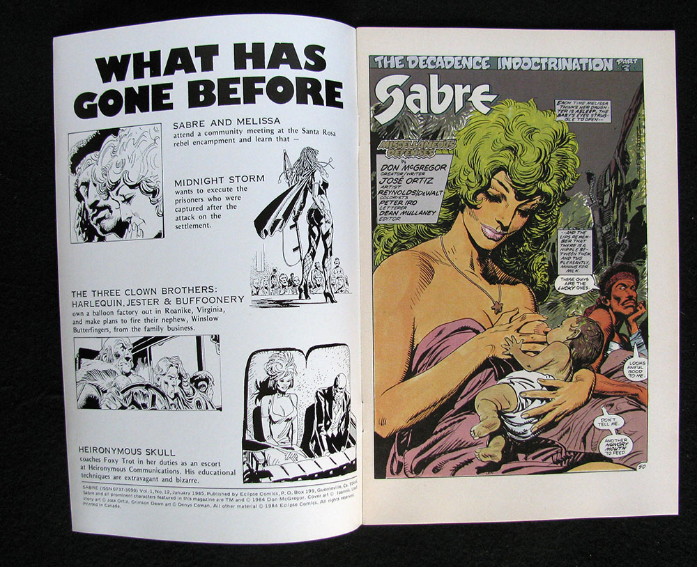 SABRE #1 THRU #14 FULL SET (1982 SERIES) - Image 25