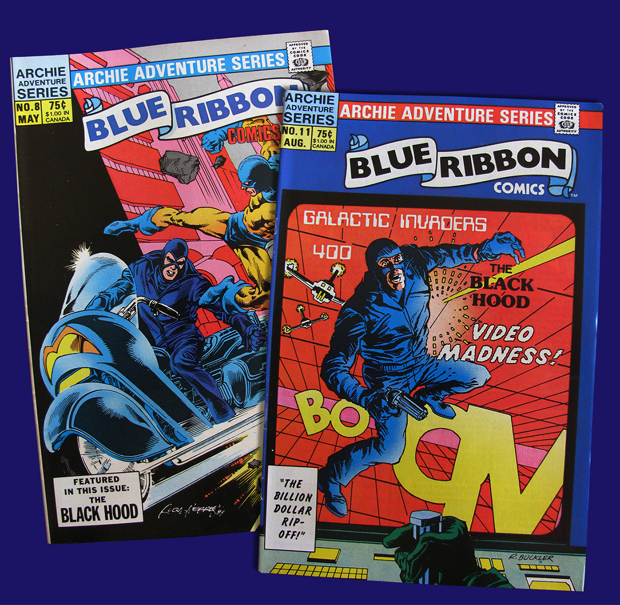 BLUE RIBBON COMICS # 8 AND #11 (1983 SERIES)