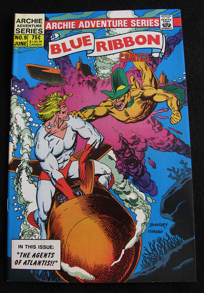 BLUE RIBBON COMICS # 9 (1983 SERIES) - Image 2