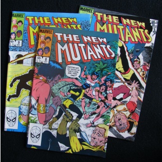 NEW MUTANTS (1983) #s 07, 08, 09, 10