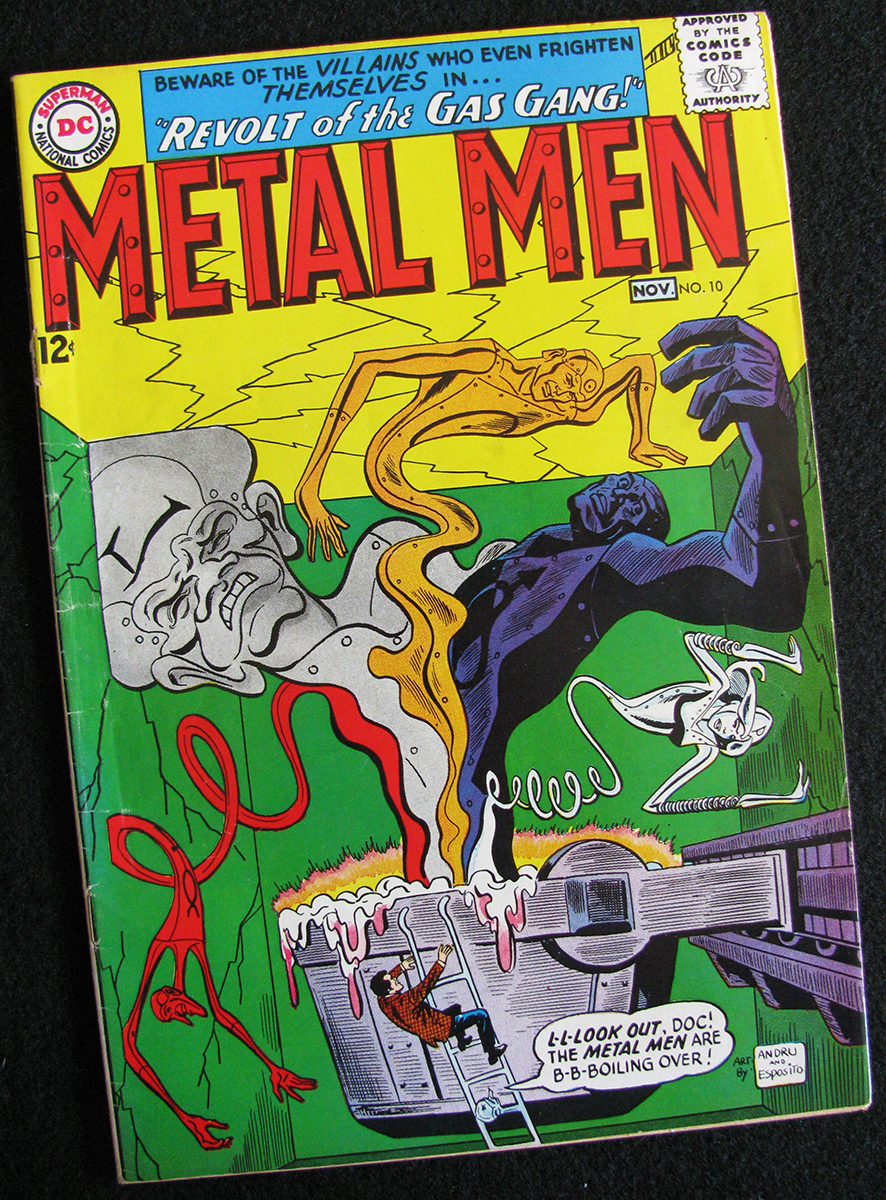 METAL MEN #10 (1963 SERIES)