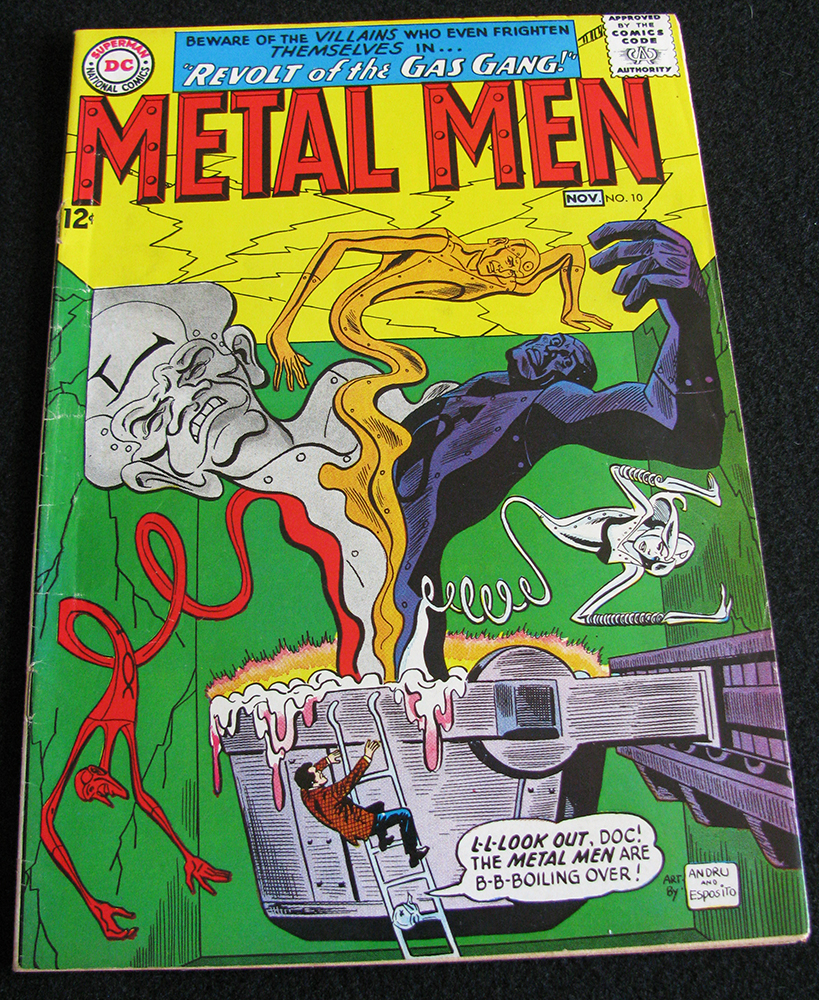 METAL MEN #10 (1963 SERIES) - Image 2