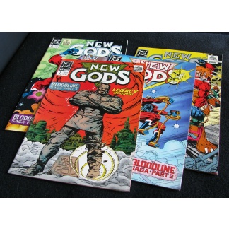 NEW GODS # 7 TO #10  (LOT OF 4)