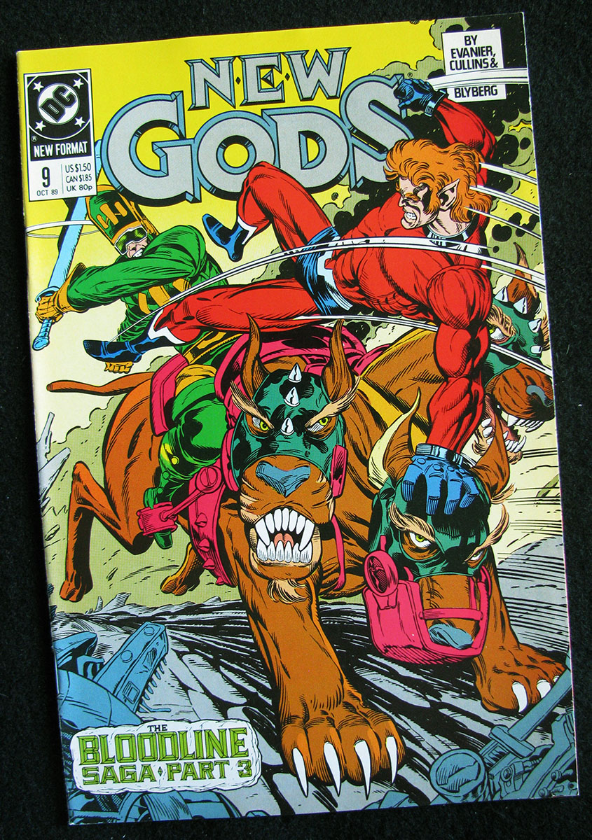 NEW GODS # 9 (3 OF A LOT OF 4) 1989 SERIES