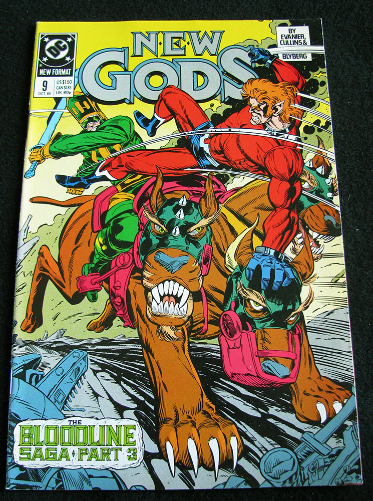 NEW GODS # 9 (3 OF A LOT OF 4) 1989 SERIES - Image 2