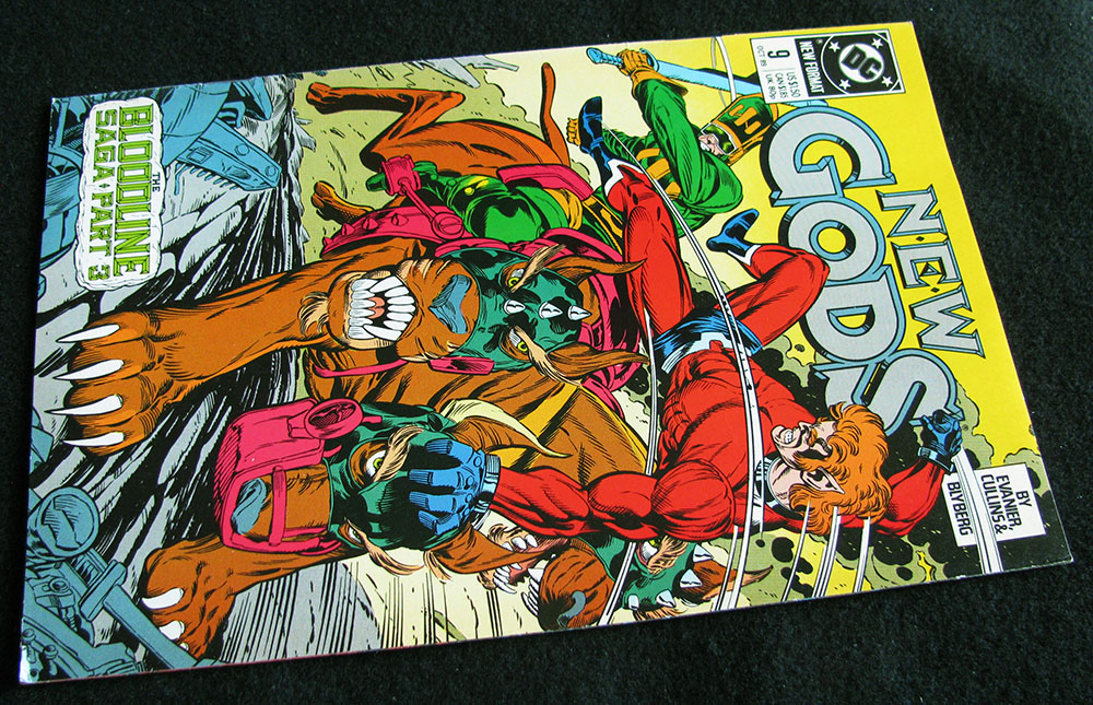 NEW GODS # 9 (3 OF A LOT OF 4) 1989 SERIES - Image 3