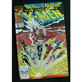 UNCANNY X-MEN #227 (3 OF A LOT OF 3: FALL OF THE MUTANTS)