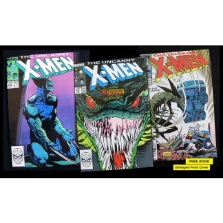 UNCANNY X-MEN #232-234 (LOT OF 3: THE BROOD IS BACK)