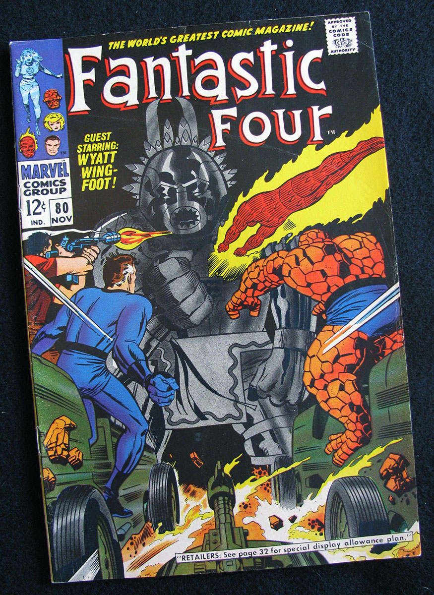 FANTASTIC FOUR # 80 (1961 SERIES)
