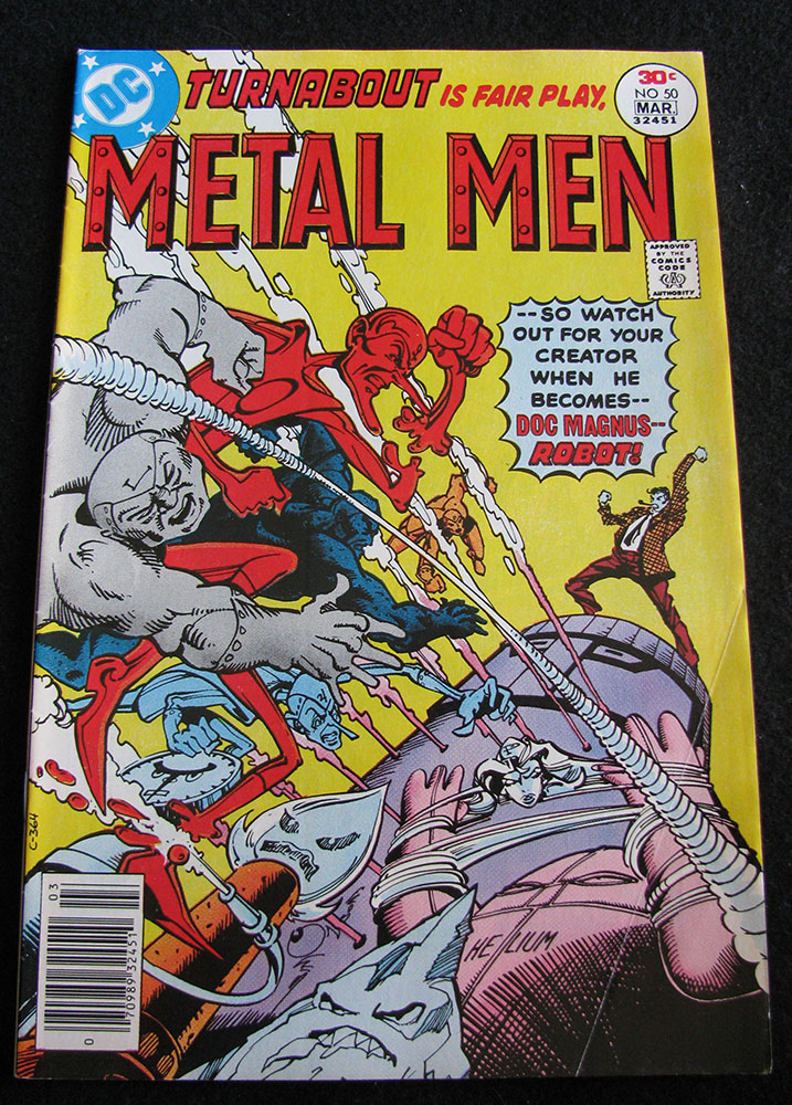 METAL MEN #50 (1963 SERIES) - Image 2
